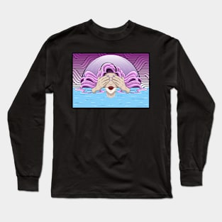 The Dreaming lady 2 - Japanese Style art - Yabisan Long Sleeve T-Shirt